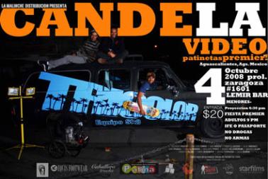 Candela video premier en Aguascalientes.