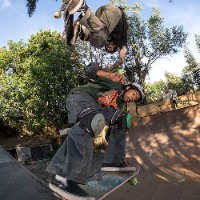 Max Barrera y Jerry Ruíz - Doble | Bs Air y Fakie Tailslide Nosegrab | Foto:Miguel Ángel López Virgen | Zapopan