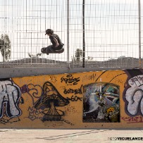 Aarón Flores Uribe | Frontside Wallride | Foto:Miguel Ángel López Virgen | Zapopan